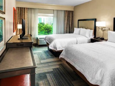 bedroom 1 - hotel hampton inn and suite perimeter dunwoody - atlanta, georgia, united states of america