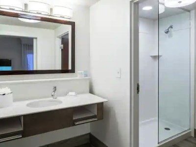 bathroom - hotel hampton inn and suite perimeter dunwoody - atlanta, georgia, united states of america