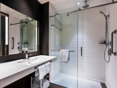 bathroom - hotel ac hotel atlanta midtown - atlanta, georgia, united states of america