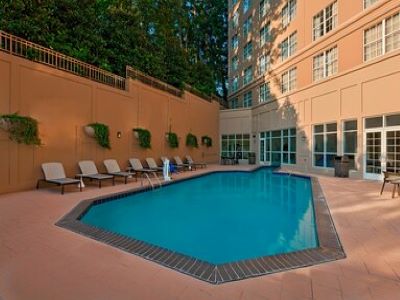 outdoor pool - hotel sheraton suites galleria - atlanta, georgia, united states of america