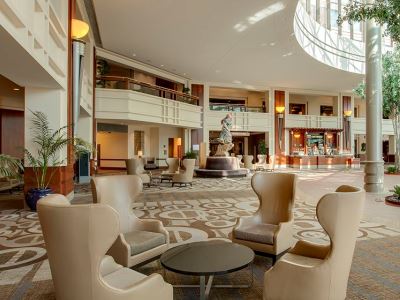 lobby - hotel hilton boston logan airport - boston, united states of america