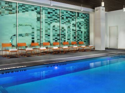 indoor pool - hotel aloft boston seaport district - boston, united states of america