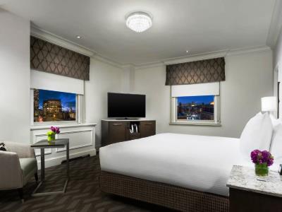 bedroom - hotel hilton boston park plaza - boston, united states of america