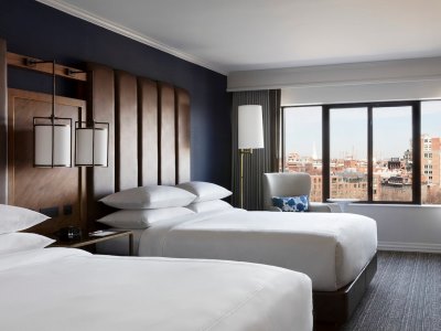 bedroom 1 - hotel boston marriott long wharf - boston, united states of america