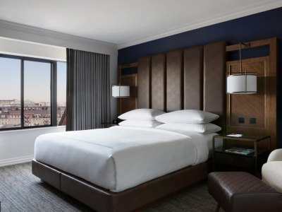 bedroom - hotel boston marriott long wharf - boston, united states of america
