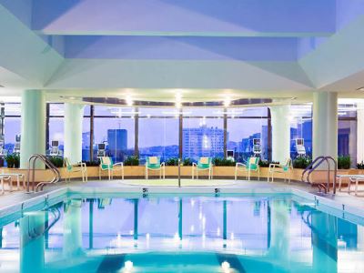 indoor pool - hotel boston marriott copley place - boston, united states of america