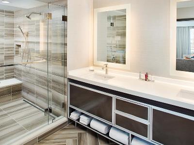 bathroom - hotel marriott suites medical/market center - dallas, texas, united states of america