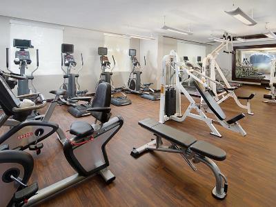 gym - hotel marriott suites medical/market center - dallas, texas, united states of america