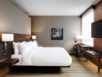 bedroom 1 - hotel ac hotel dallas downtown - dallas, texas, united states of america