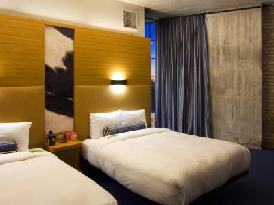bedroom - hotel aloft dallas downtown - dallas, texas, united states of america
