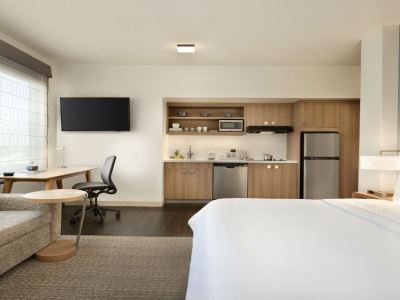 bedroom 1 - hotel element dallas love field - dallas, texas, united states of america