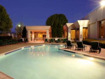 outdoor pool - hotel doubletree by hilton dallas market ctr - dallas, texas, united states of america