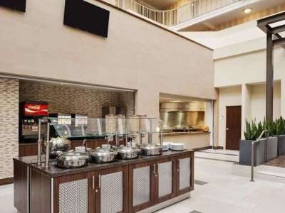 breakfast room - hotel embassy suites dallas market center - dallas, texas, united states of america