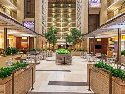 lobby - hotel embassy suites dallas market center - dallas, texas, united states of america