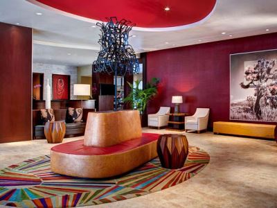 lobby 1 - hotel dallas marriott city center - dallas, texas, united states of america
