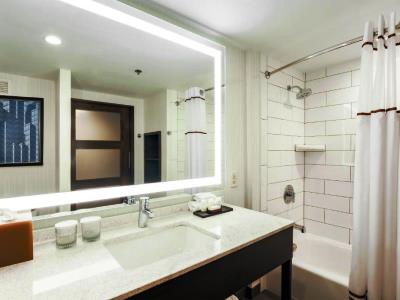 bathroom 2 - hotel embassy suites dallas love field - dallas, texas, united states of america