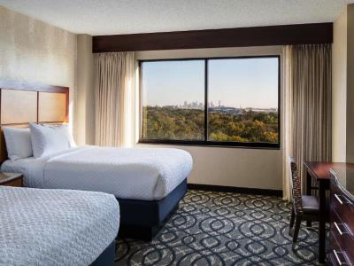 bedroom 6 - hotel embassy suites dallas love field - dallas, texas, united states of america