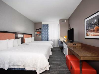 bedroom 9 - hotel hampton inn and suites denver downtown - denver, colorado, united states of america