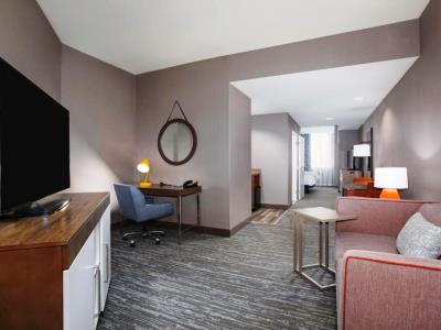 bedroom 10 - hotel hampton inn and suites denver downtown - denver, colorado, united states of america