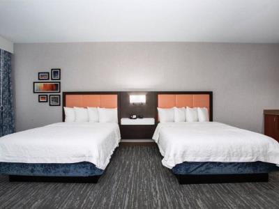 bedroom 1 - hotel hampton inn and suites denver downtown - denver, colorado, united states of america