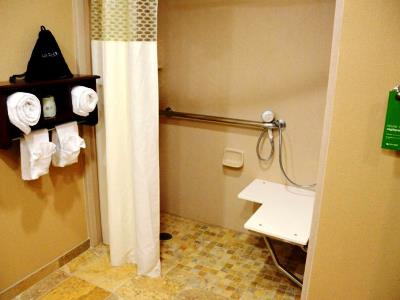 bathroom - hotel hampton inn denver international airport - denver, colorado, united states of america