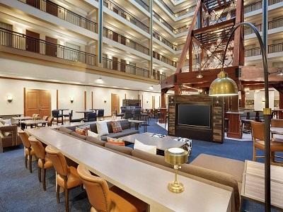 lobby 1 - hotel embassy suites denver int'l airport - denver, colorado, united states of america