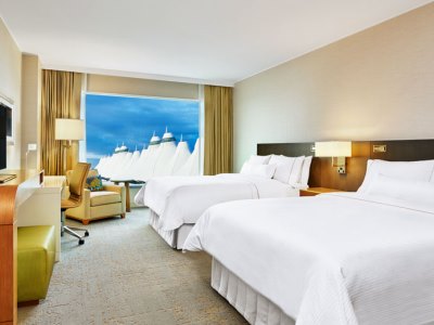 bedroom 2 - hotel westin denver international airport - denver, colorado, united states of america