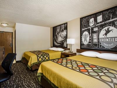 bedroom 3 - hotel super 8 by wyndham flagstaff - flagstaff, united states of america