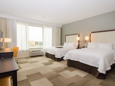 bedroom - hotel hampton inn and suites houston north iah - houston, united states of america