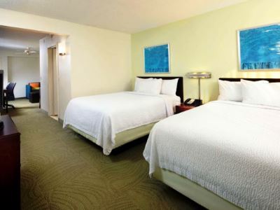 bedroom - hotel springhill suites medical ctr/nrg park - houston, united states of america