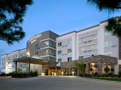 exterior view - hotel courtyard intercontinental airport - houston, united states of america