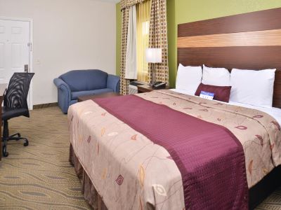 bedroom 1 - hotel americas best value inn downtown - houston, united states of america