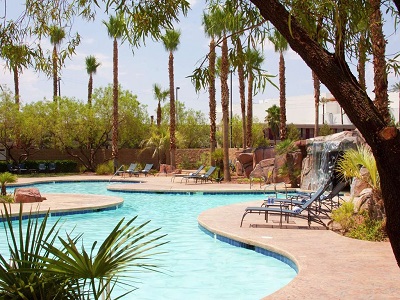 outdoor pool - hotel embassy suites las vegas - las vegas, nevada, united states of america