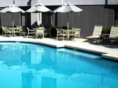 outdoor pool - hotel hampton inn las vegas summerlin - las vegas, nevada, united states of america
