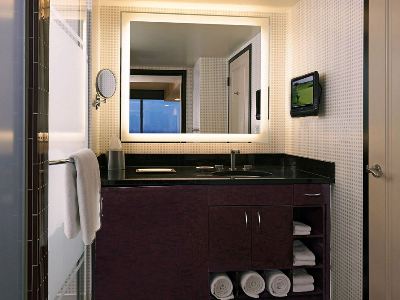 bathroom - hotel elara, hilton grand vacations - las vegas, nevada, united states of america