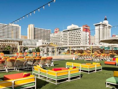 outdoor pool - hotel downtown grand - las vegas, nevada, united states of america