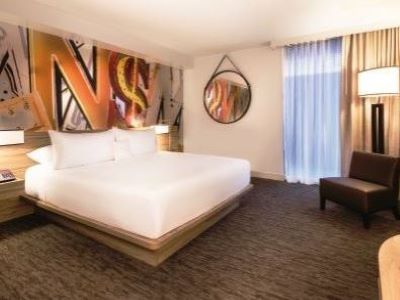 bedroom - hotel linq hotel plus experience - las vegas, nevada, united states of america