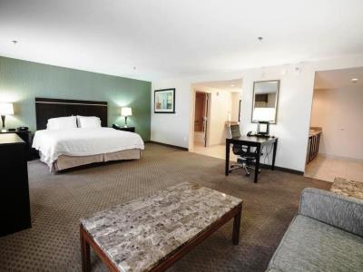 bedroom 1 - hotel hampton inn and suites las vegas airport - las vegas, nevada, united states of america