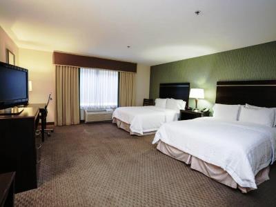 bedroom 3 - hotel hampton inn and suites las vegas airport - las vegas, nevada, united states of america