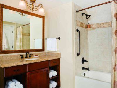 bathroom 2 - hotel marriott's grand chateau - las vegas, nevada, united states of america