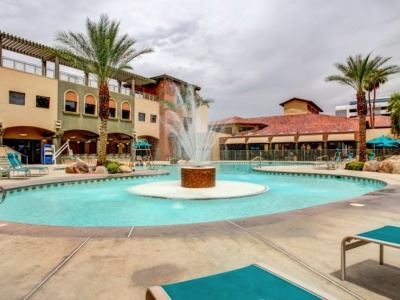 outdoor pool - hotel alexis park all suite resort - las vegas, nevada, united states of america
