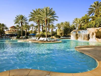 outdoor pool - hotel jw marriott las vegas resort and spa - las vegas, nevada, united states of america