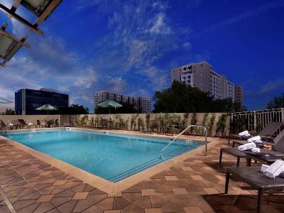 outdoor pool - hotel best western premier miami intl airport - miami, florida, united states of america