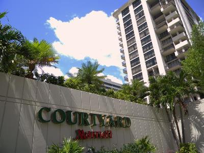 exterior view 1 - hotel courtyard miami coconut grove - miami, florida, united states of america