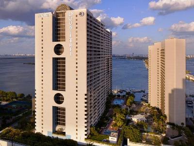 exterior view 1 - hotel doubletree grand biscayne bay - miami, florida, united states of america