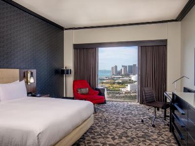 bedroom 2 - hotel hilton miami downtown - miami, florida, united states of america