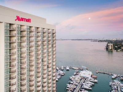 exterior view 1 - hotel marriott biscayne bay - miami, florida, united states of america