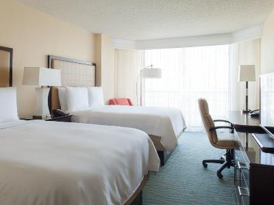 bedroom 2 - hotel marriott biscayne bay - miami, florida, united states of america