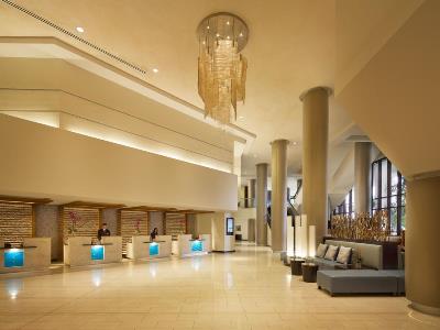 lobby - hotel marriott biscayne bay - miami, florida, united states of america