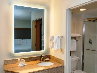 bathroom - hotel springhill suites miami airport south - miami, florida, united states of america